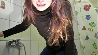 Bakero begiratu bikini galtzerdi luze wetting