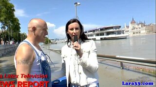 Prydain newyddion wraig yn mwynhau hardcore ffyc