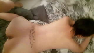 Esposa puta quer a porra do cu dela