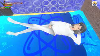 Femdom ngezifundo nerd giantess masturbates